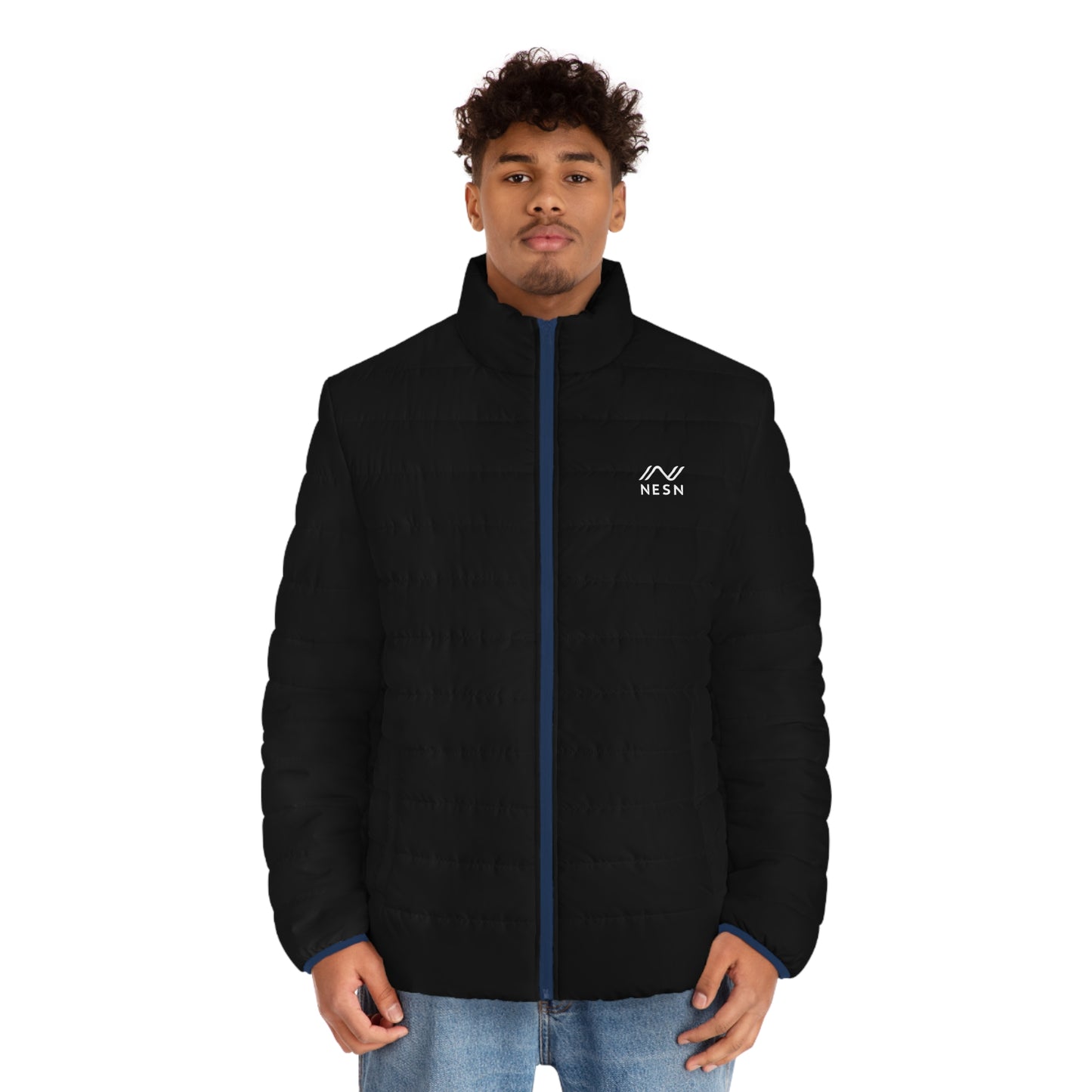 Men's Puffer Jacket (AOP) - NESN