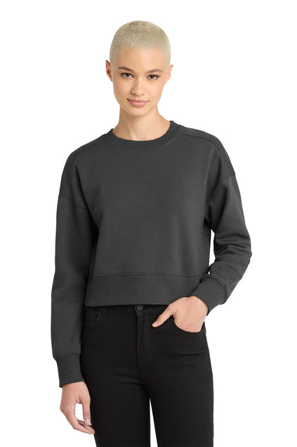 District® Women’s Perfect Weight® Fleece Cropped Crew - SNP