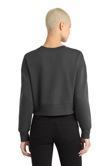 District® Women’s Perfect Weight® Fleece Cropped Crew - SNP