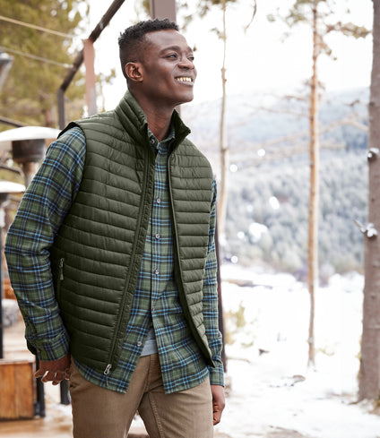 Eddie Bauer® Packable Quilted Vest - NESN