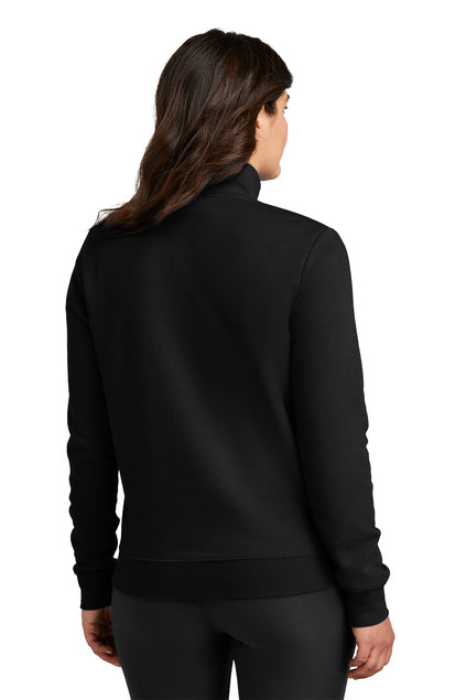 Nike Women's Club Fleece Sleeve Swoosh 1/2-Zip - NESN