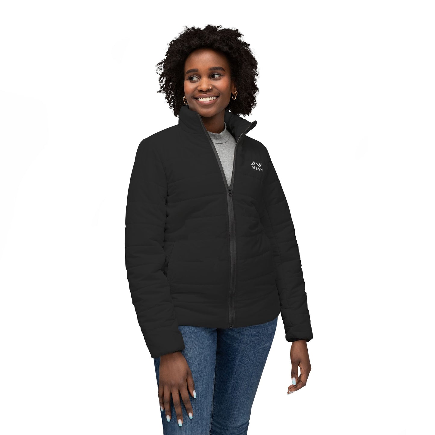 Women’s Puffer Jacket (AOP) - NESN