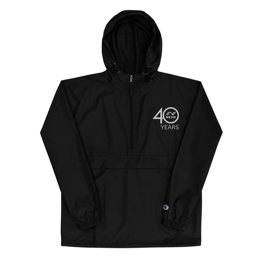 Embroidered Champion Packable Jacket - NESN 40