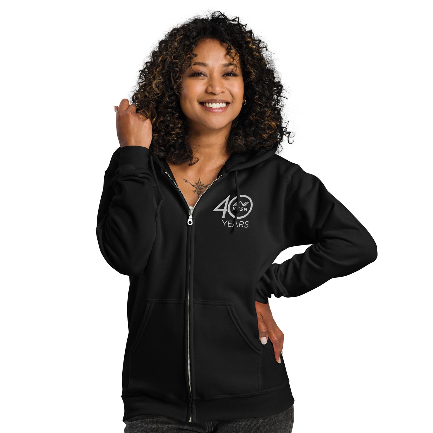 Unisex Classic Zip-up Hoodie - NESN 40