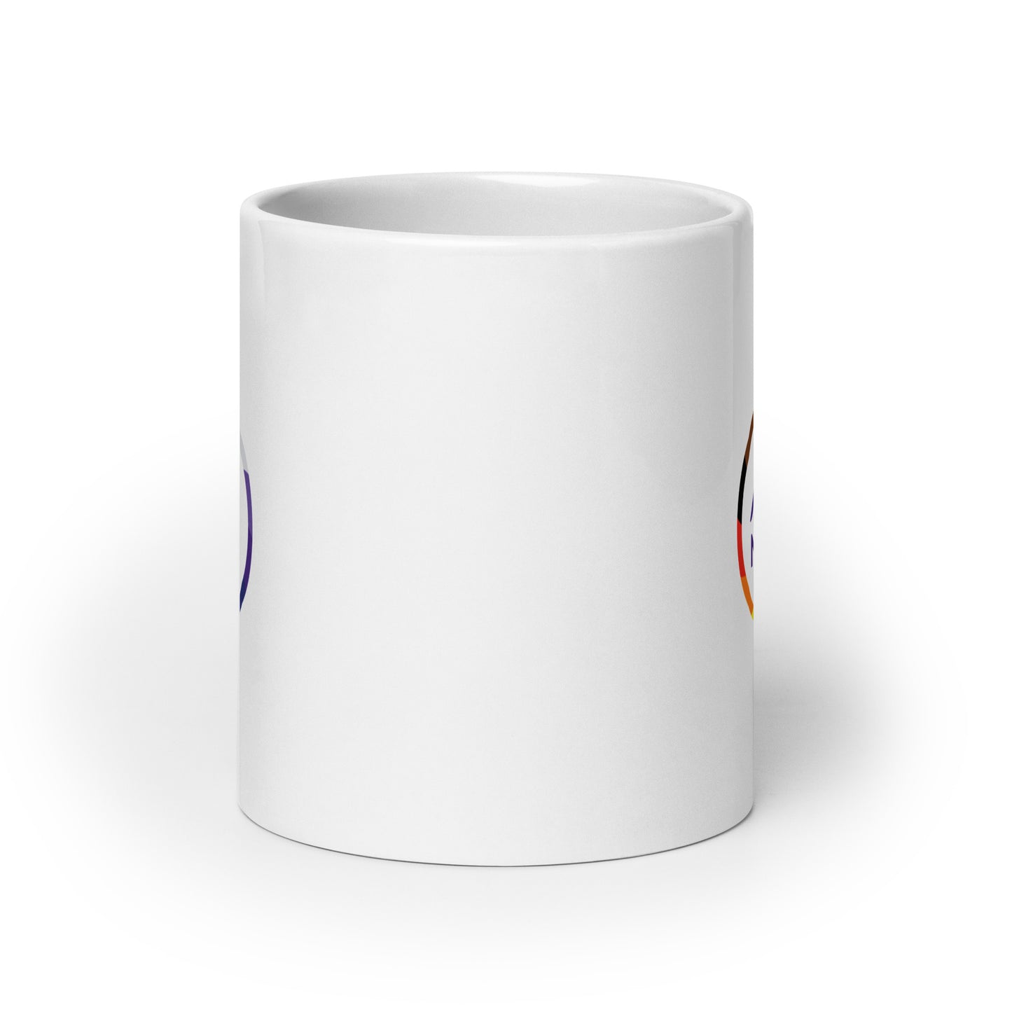 White glossy mug - NESN Pride