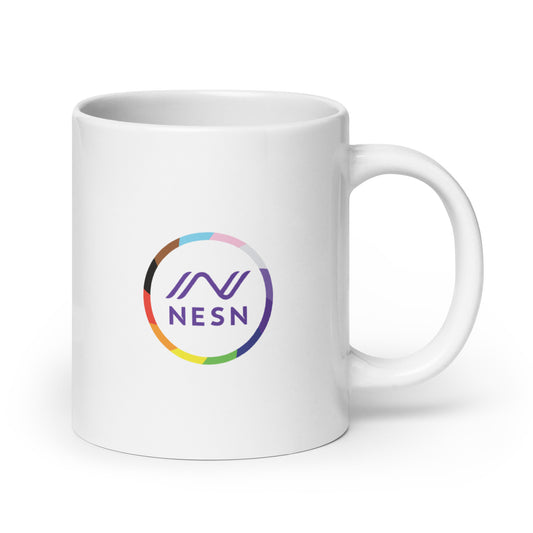 White glossy mug - NESN Pride