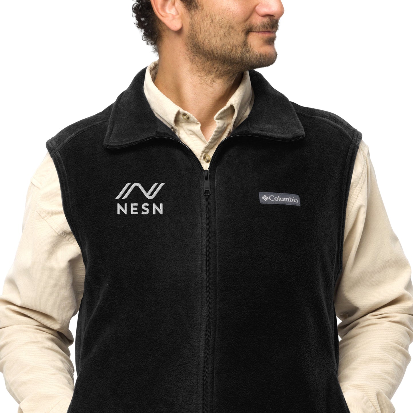 Columbia | Men’s embroidered fleece vest - NESN