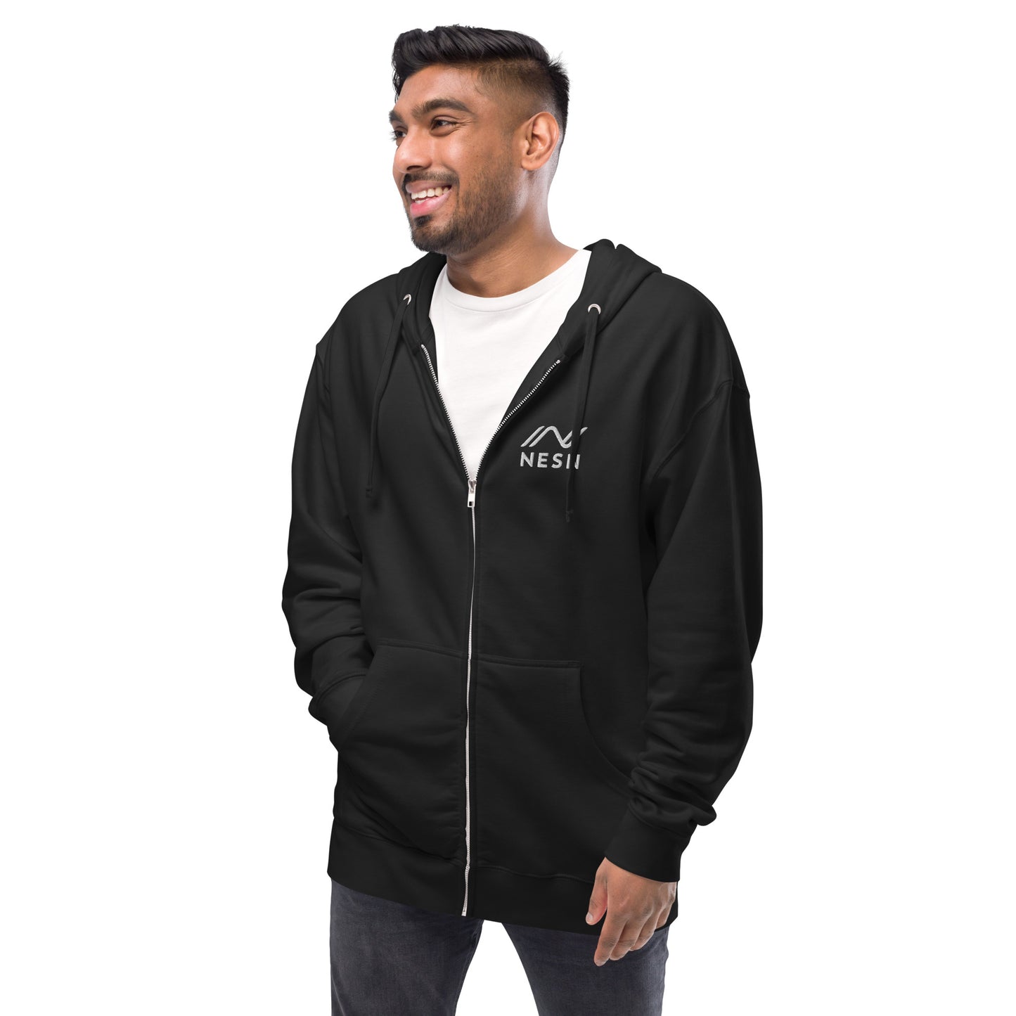 Independent Trading Co. | Embroidered unisex fleece zip up hoodie - NESN