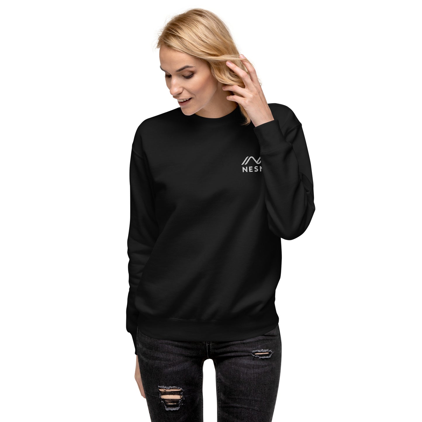 Embroidered Unisex Premium Sweatshirt - NESN