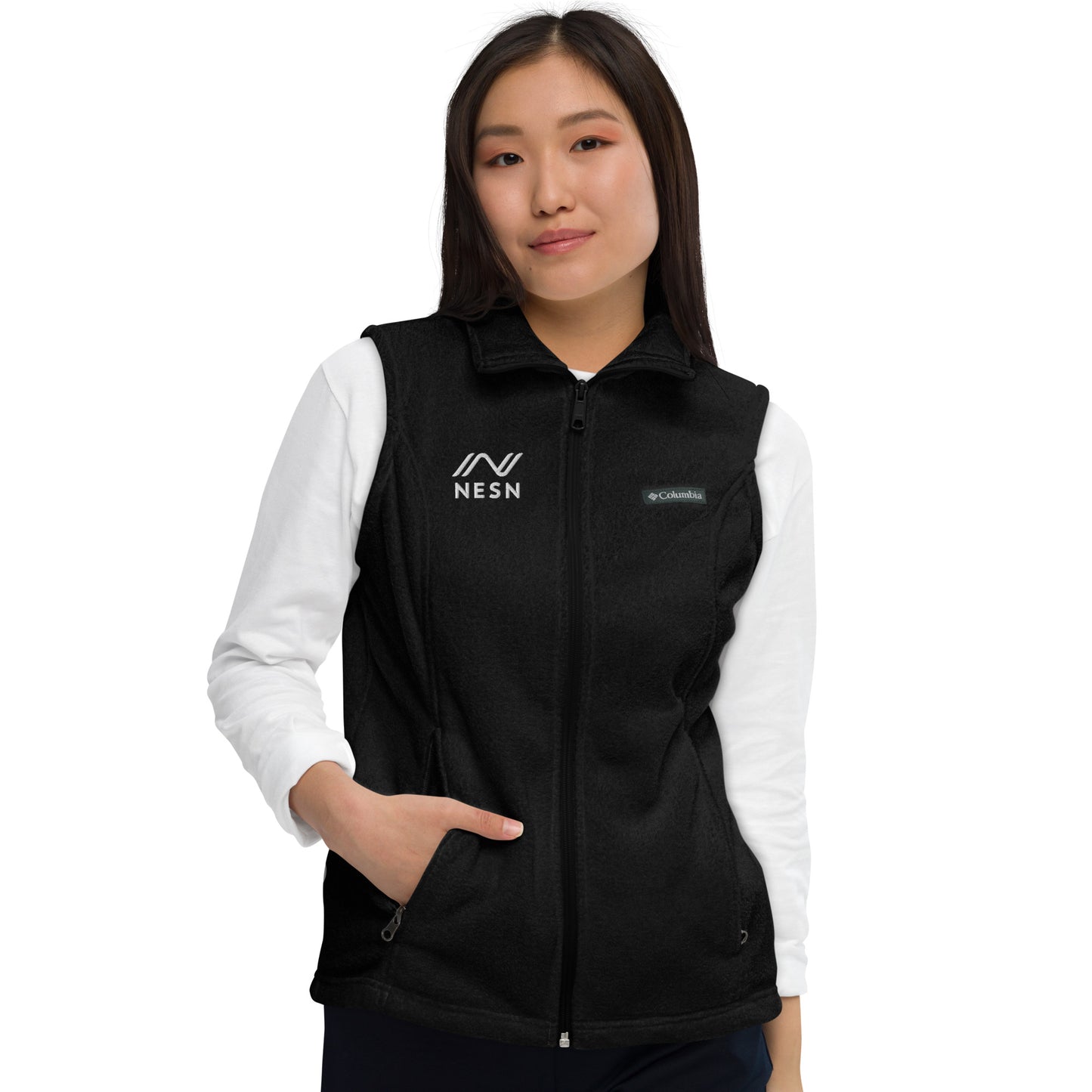 Columbia | Women’s embroidered fleece vest - NESN